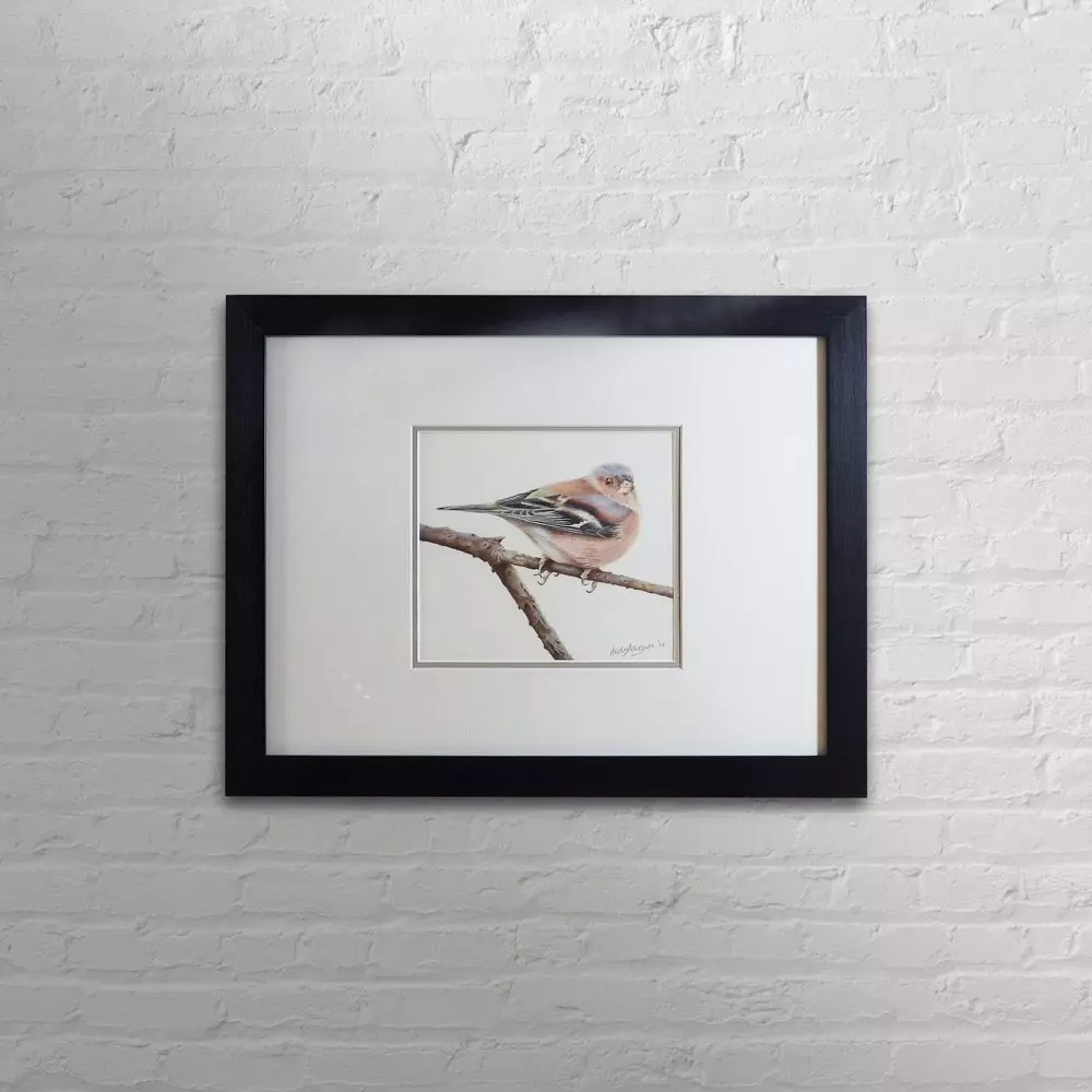 Chaffinch Framed Original